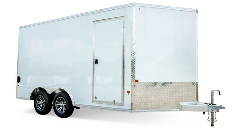 8.5' Wide Enclosed Aluminum Cargo Trailers: EZ Hauler Trailers
